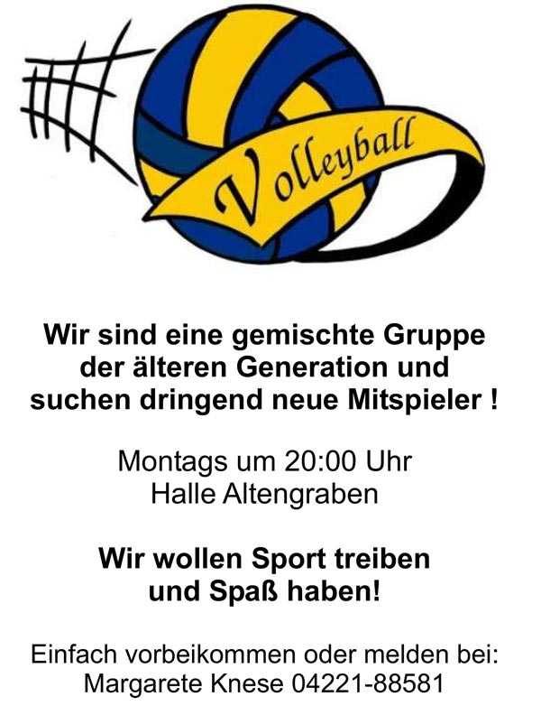 img news volleyball freizeit sucht mitspieler